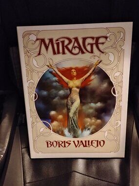 BORIS VALLEJO MIRAGE 1982 Hardcover Art Book - No ISBN #